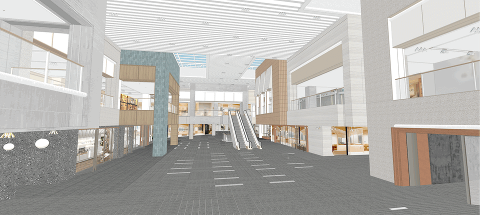Indoor Landscape Design at Longfor Paradise Walk