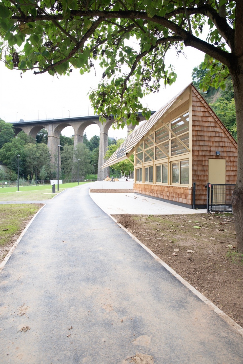 Kiosk Parcs de la Petrusse by New Architekten