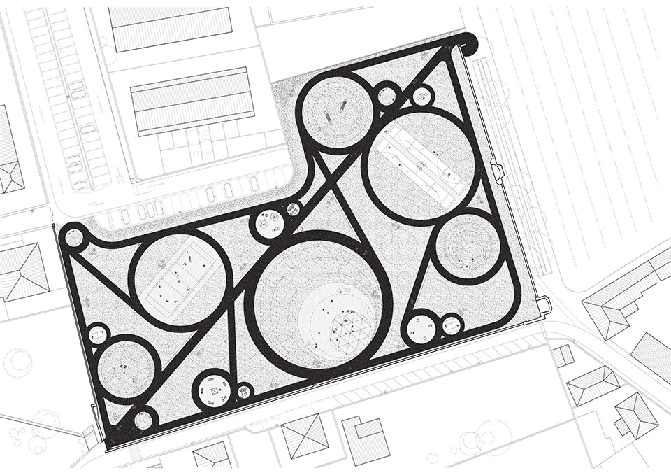 green kilometer new equipped urban park by ghisellini architetti