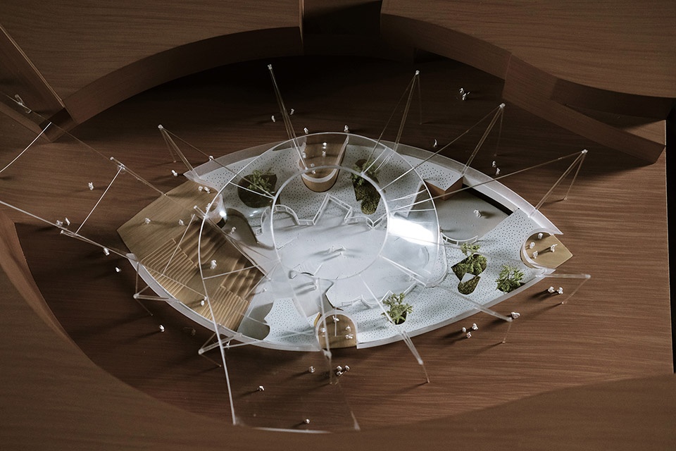 the floating courtyard by deep original lab