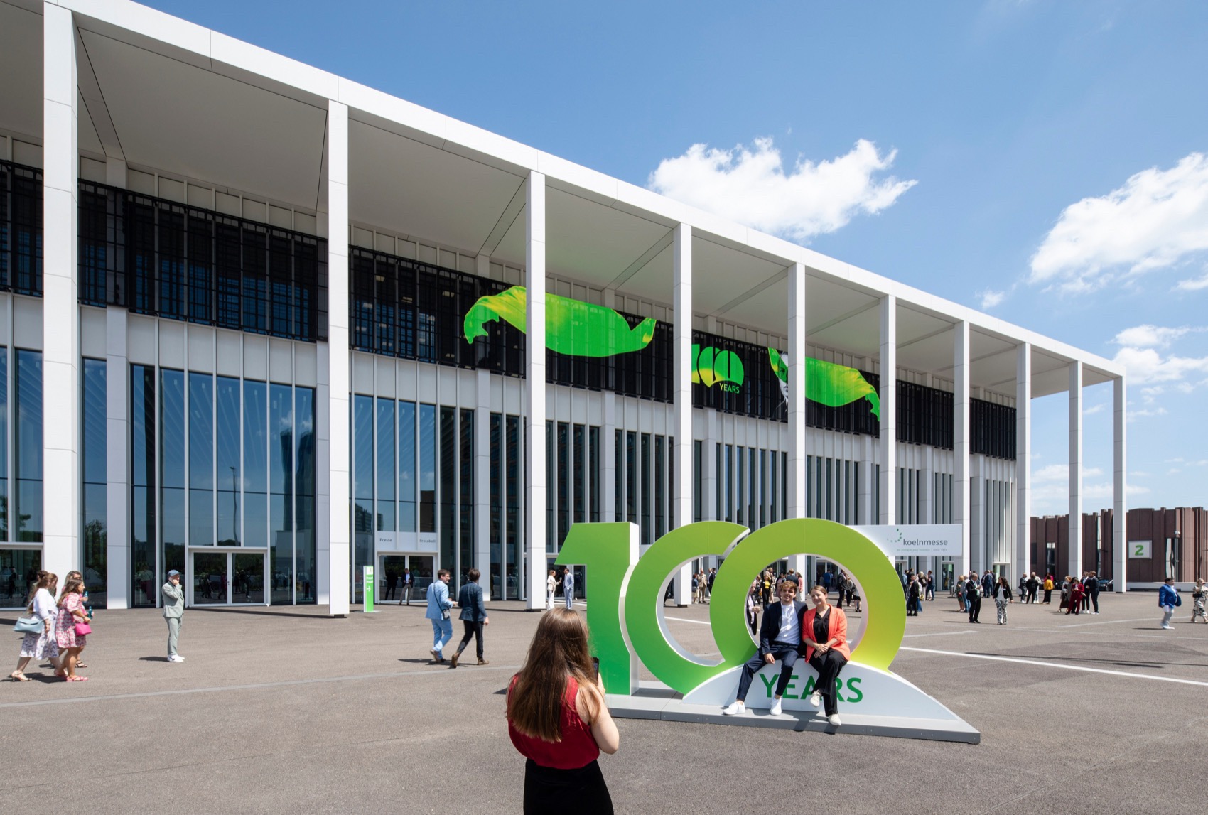 Confex Koelnmesse Cologne Trade Fair By JSWD Architekten 