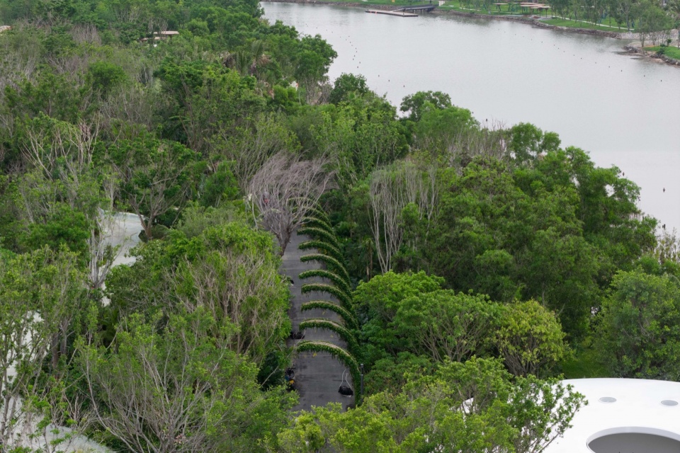 Landscape Design of Haitang River Ecological Park Phase II by LOLA Landscape Architects