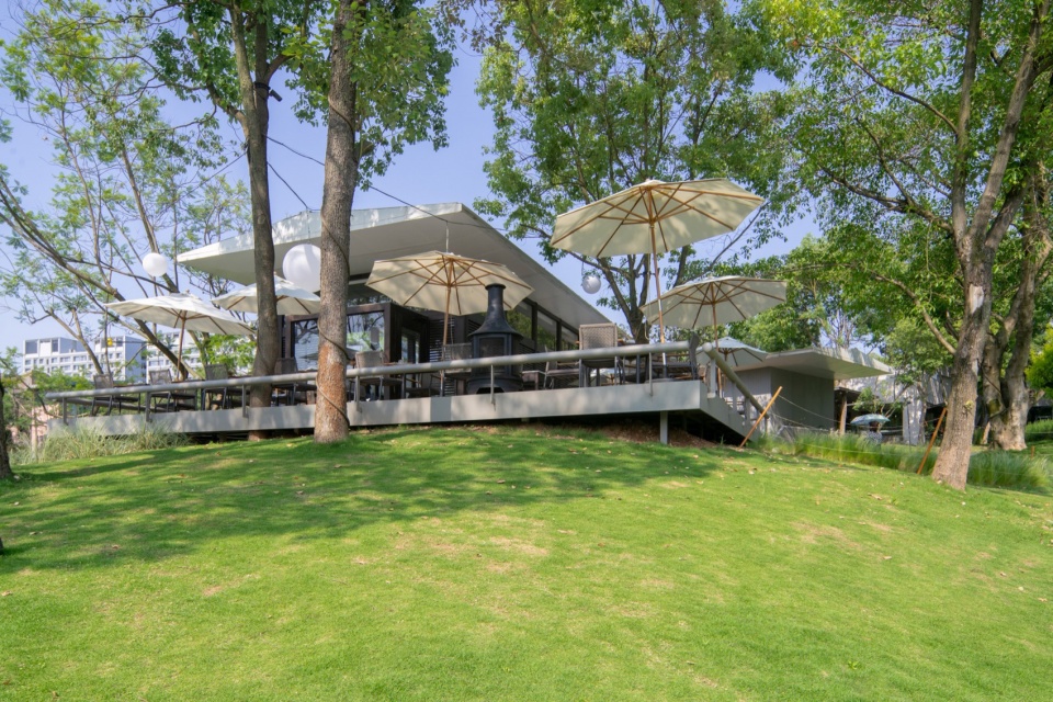WX Building Design on CPI Island Luhu Lake by Palimpsest
