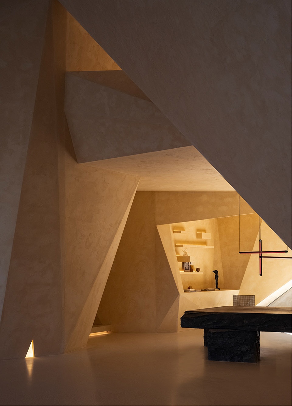 light museum fang eyewear showroom by m d design studio