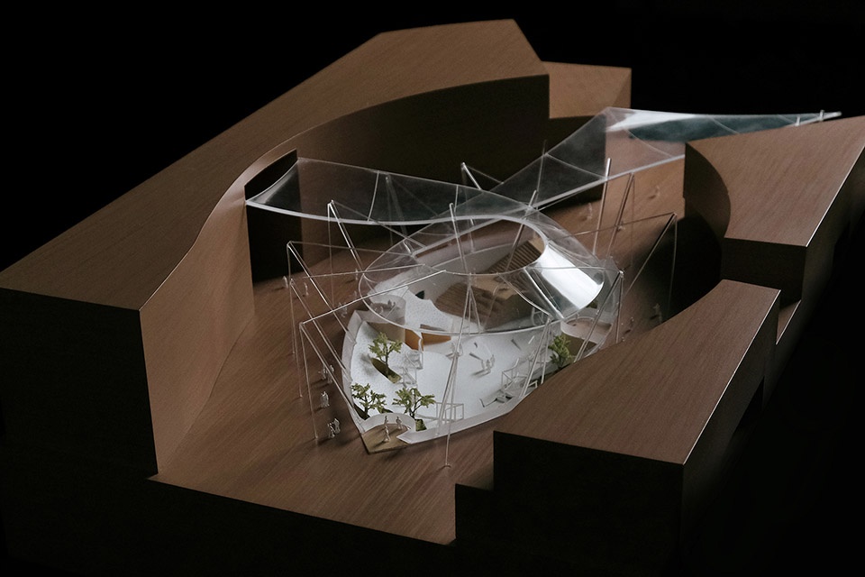 the floating courtyard by deep original lab