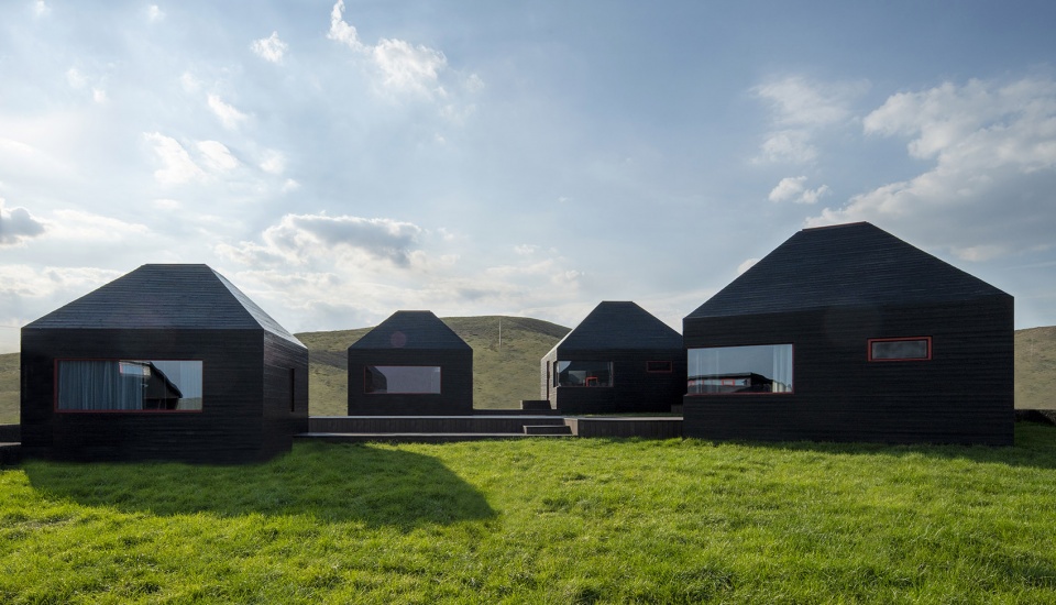 ulanhad volcano hotless cosmic grassland new camp by ger atelier