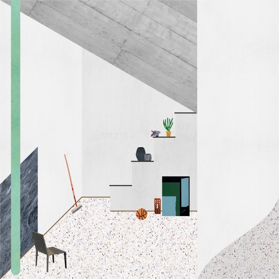 House with an inverted roof by fala