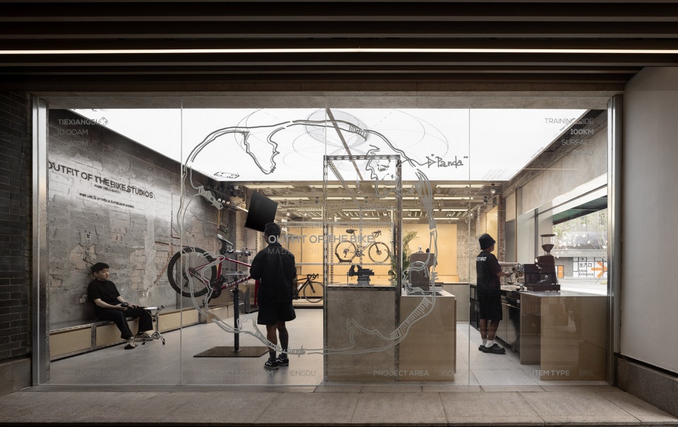 ootb cycling lifestyle space design narrative by sono studio