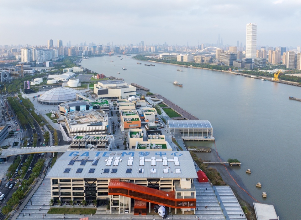 GATE M West Bund Dream Center by MVRDV ehr