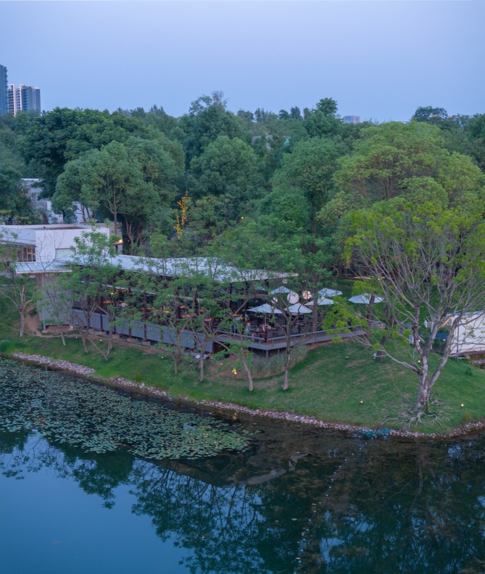 WX Building Design on CPI Island Luhu Lake by Palimpsest