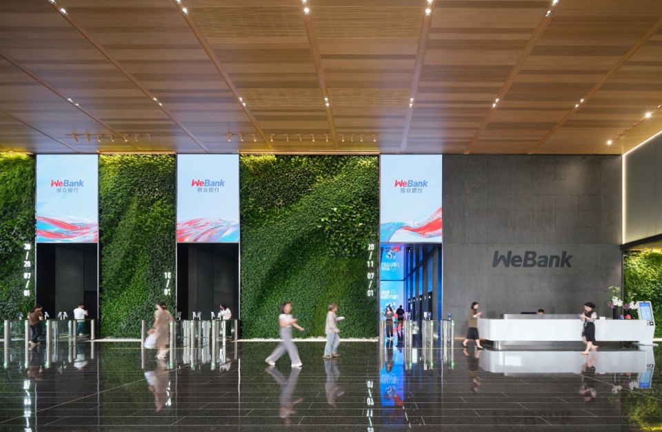 WeBank interior design