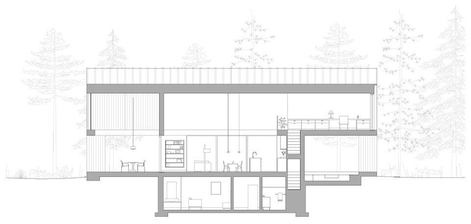 house on the pond by atelier echelle