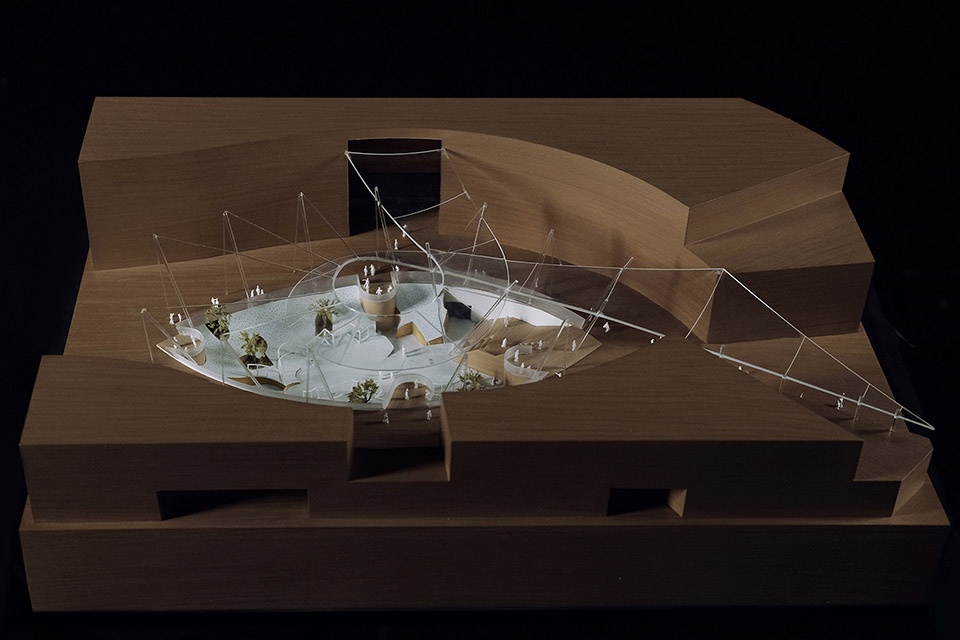 the floating courtyard by deep original lab