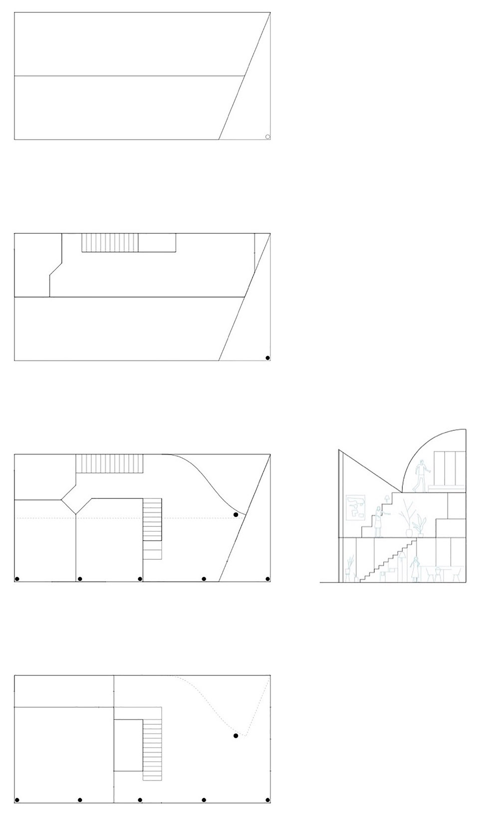 House with an inverted roof by fala 拷贝 di7