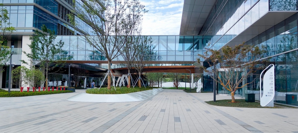 Landscape Design of Phase 1 of New Land on the South Bank of Suzhou Industrial Park by Qidi Design Group Beijing Branch Sanpeng Studio