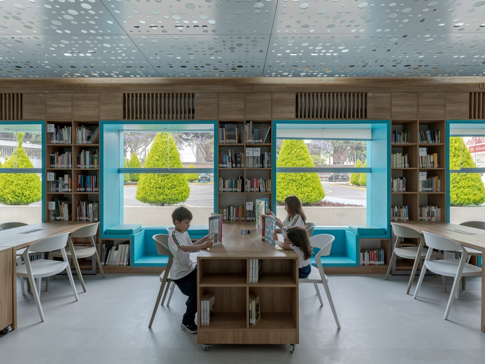 antonio raimondi college library by territorial