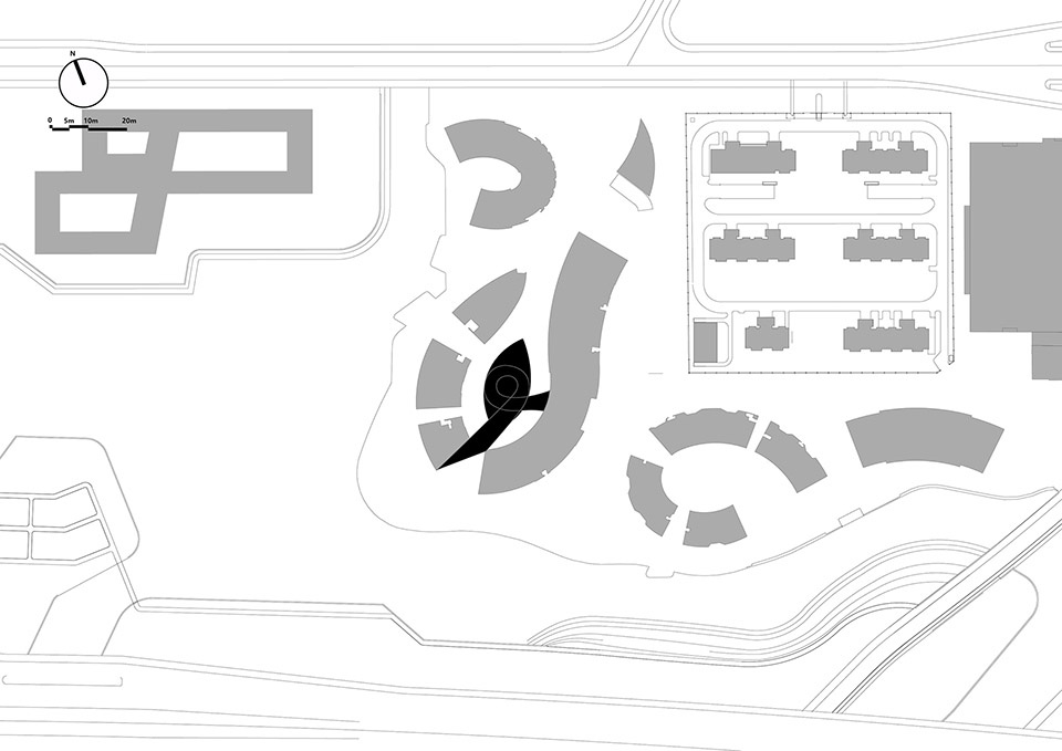 the floating courtyard by deep original lab
