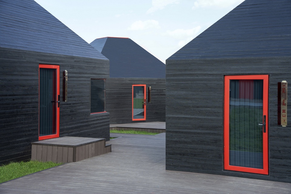 ulanhad volcano hotless cosmic grassland new camp by ger atelier