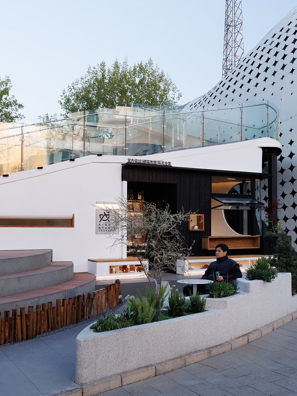 xigo studio log cabin by xigo studio