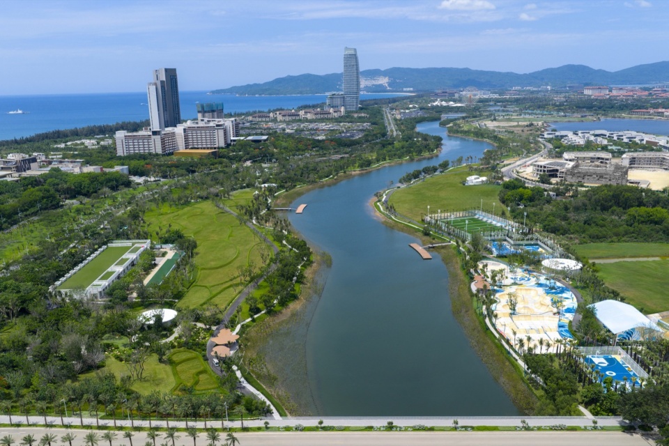 Landscape Design of Haitang River Ecological Park Phase II by LOLA Landscape Architects