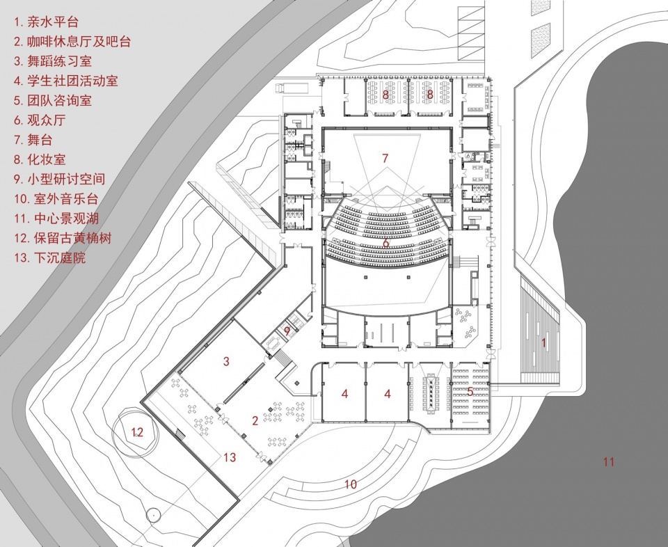 Student Activity Center in Yibin Campus of Chengdu Technological University