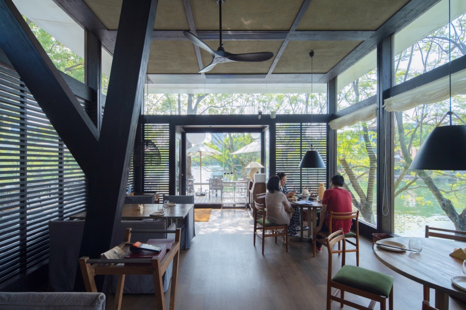 WX Building Design on CPI Island Luhu Lake by Palimpsest