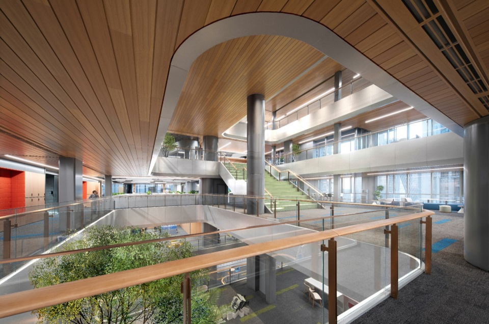 WeBank interior design