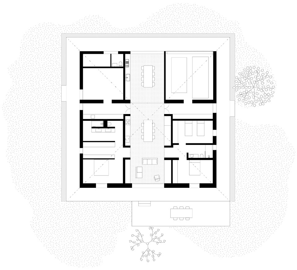 casa ef by mdba architects