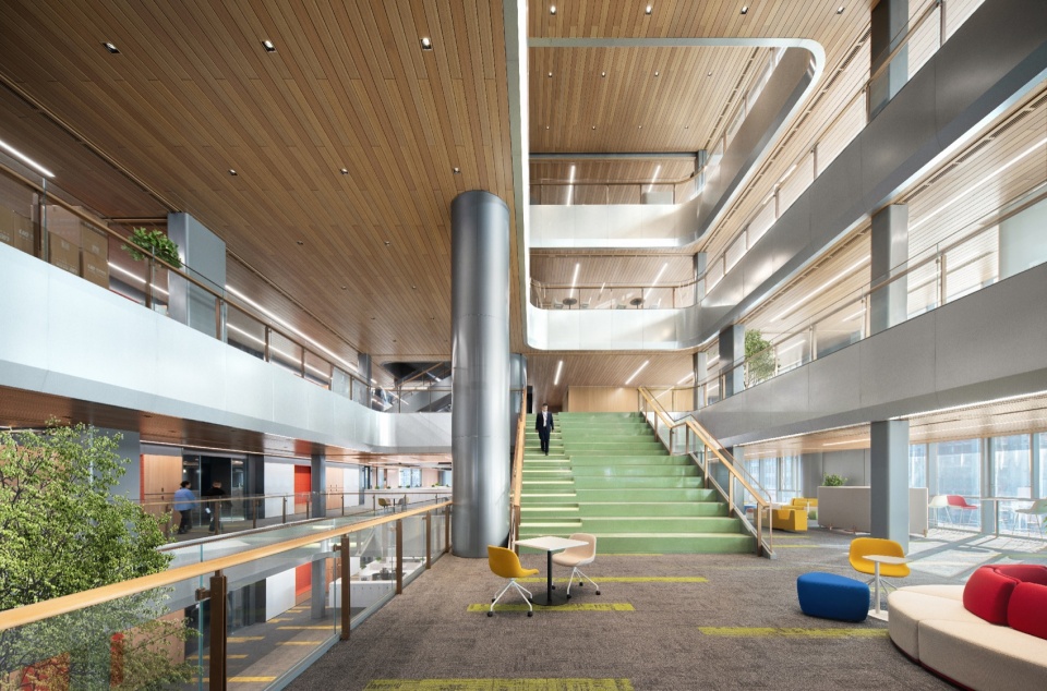 WeBank interior design