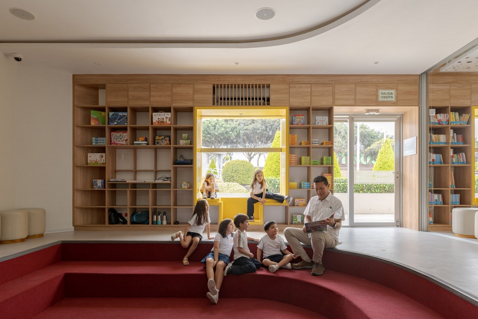 antonio raimondi college library by territorial