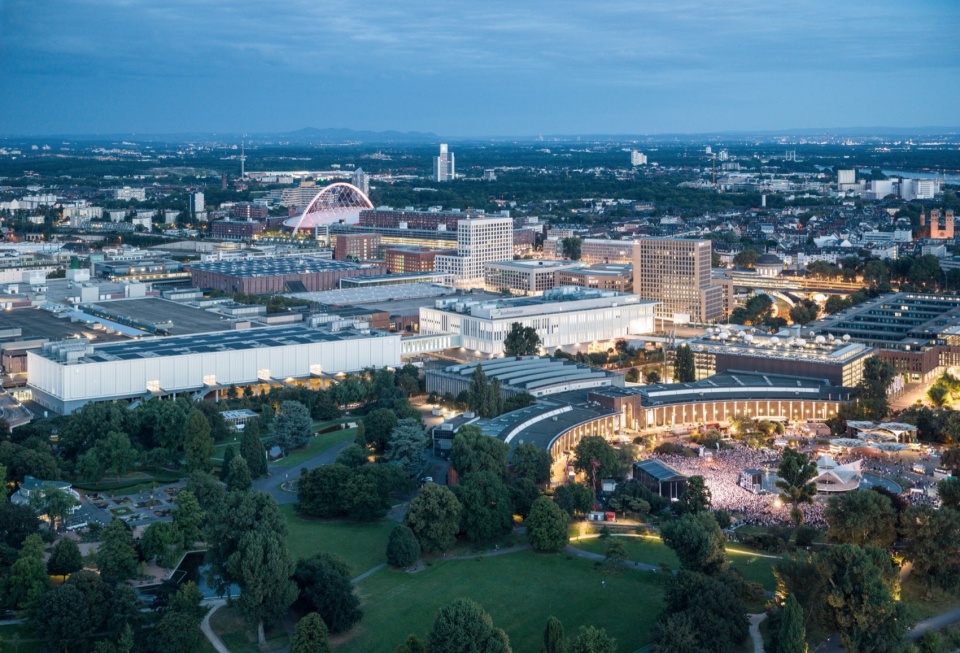 Confex Koelnmesse Cologne Trade Fair by JSWD Architekten