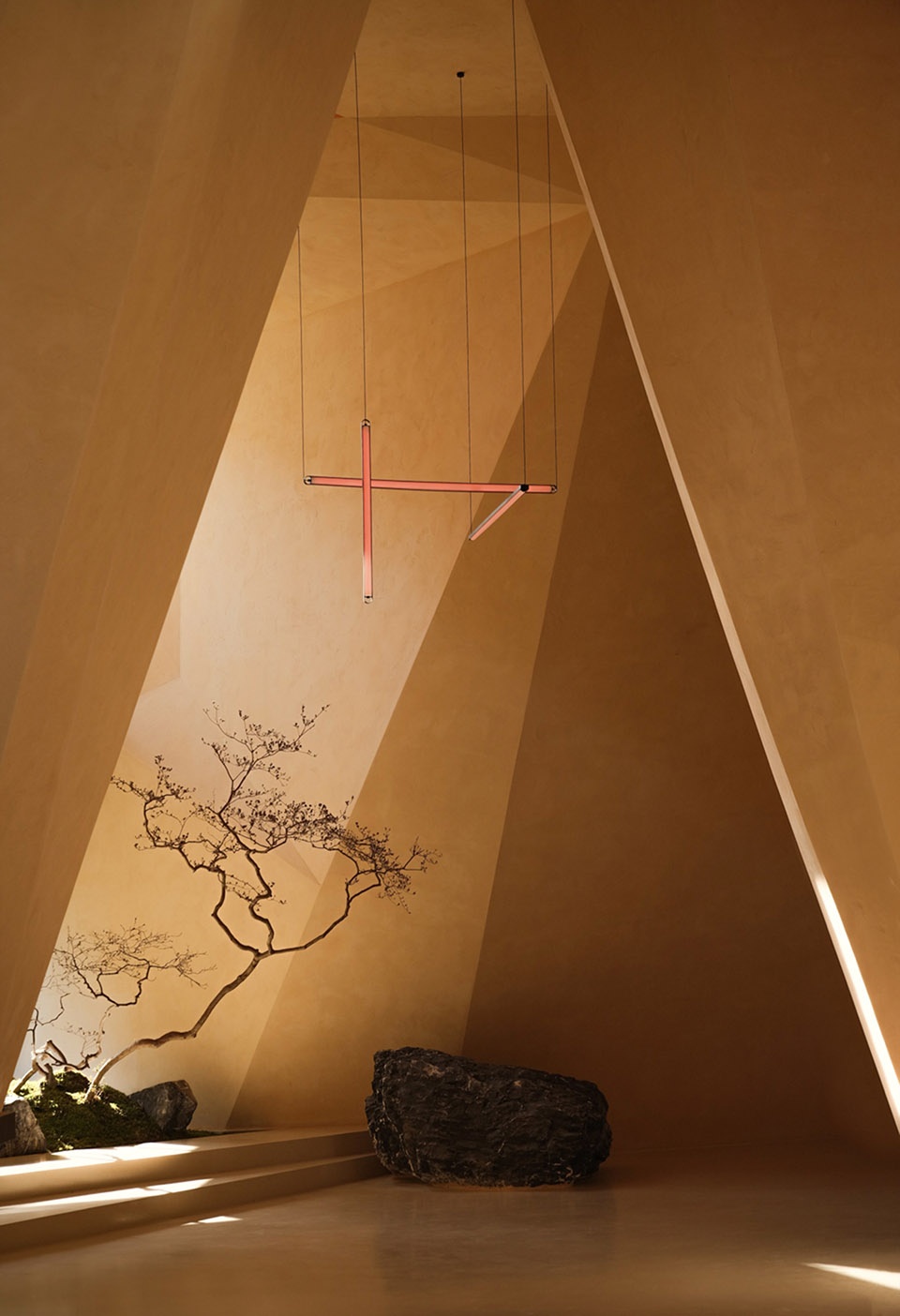 light museum fang eyewear showroom by m d design studio
