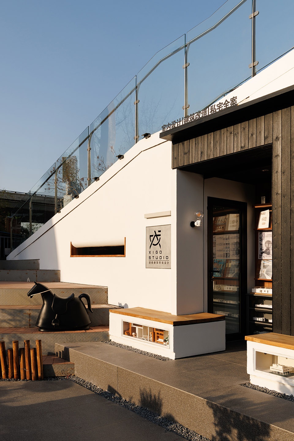xigo studio log cabin by xigo studio