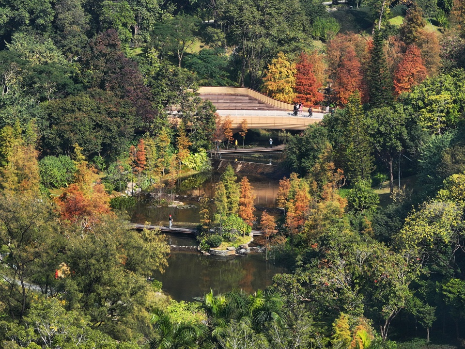 comprehensive landscape design for guangzhou yunxi botanical gardens environmental enhancement project by aecom