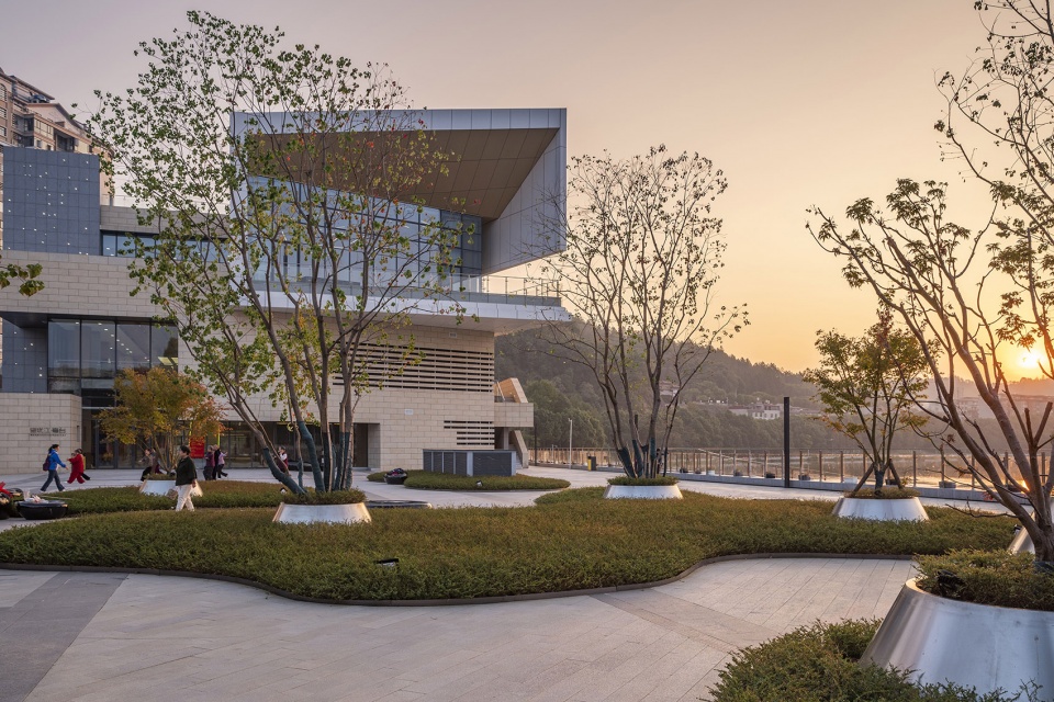 jiangxi shangyou urban art innovation center by dimu design