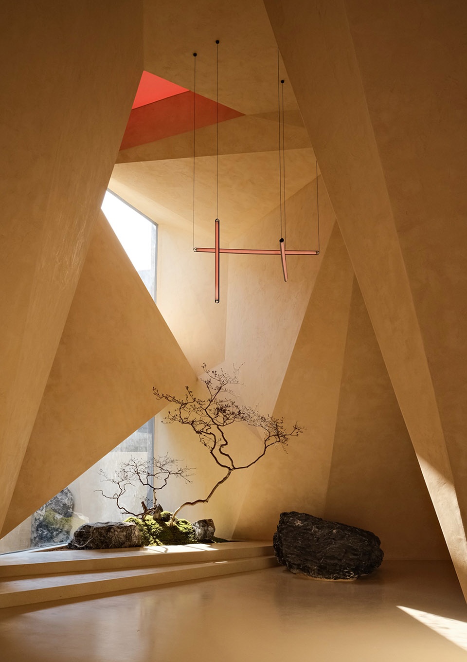 light museum fang eyewear showroom by m d design studio