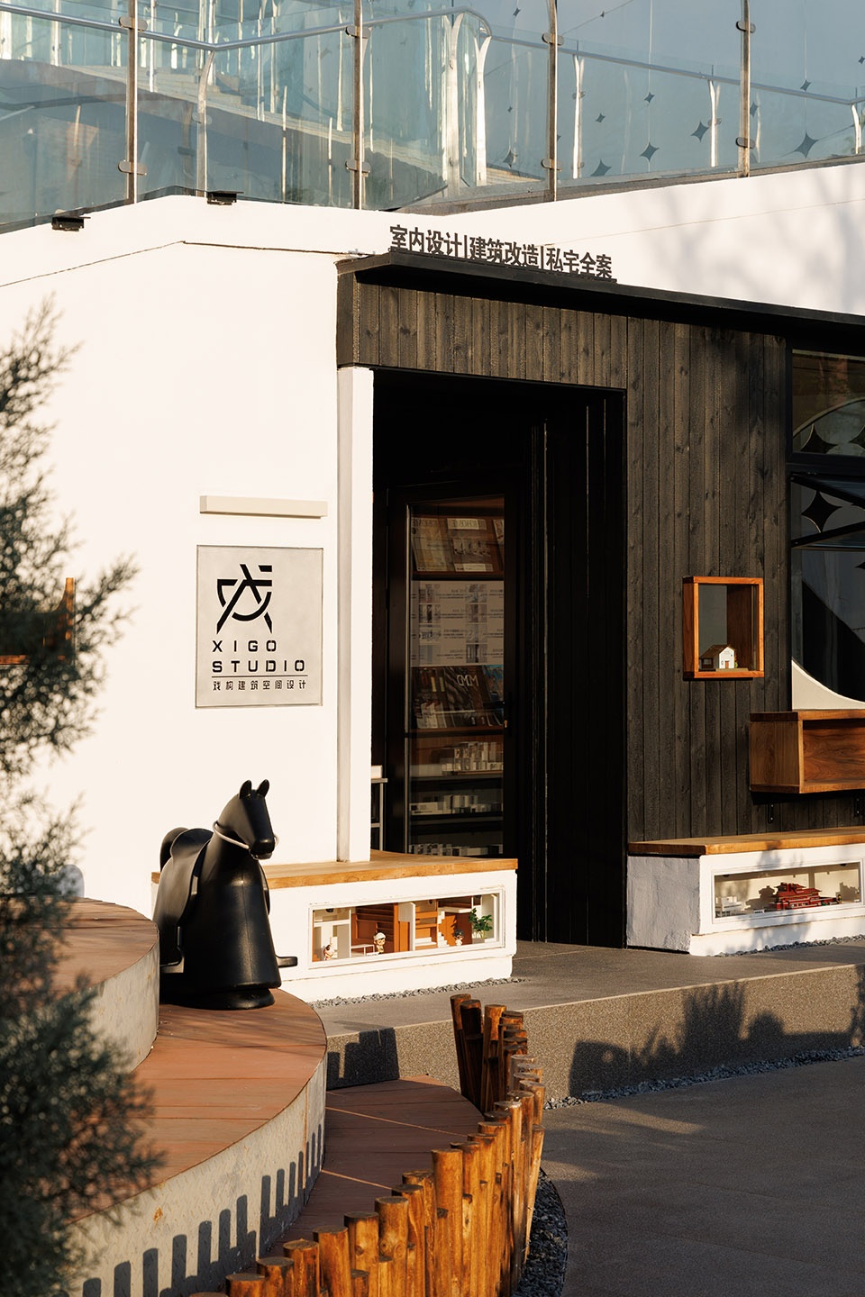 xigo studio log cabin by xigo studio