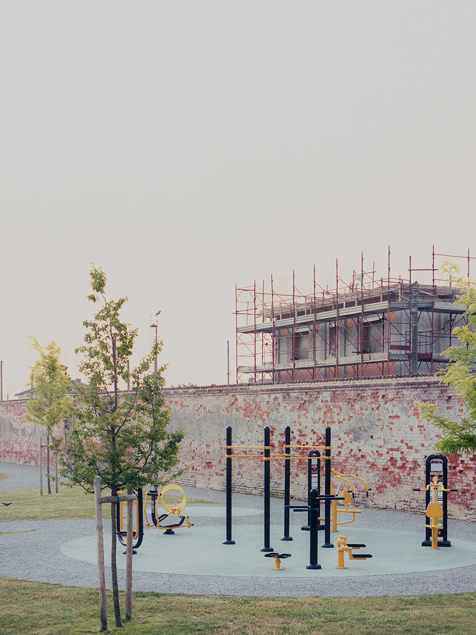 green kilometer new equipped urban park by ghisellini architetti
