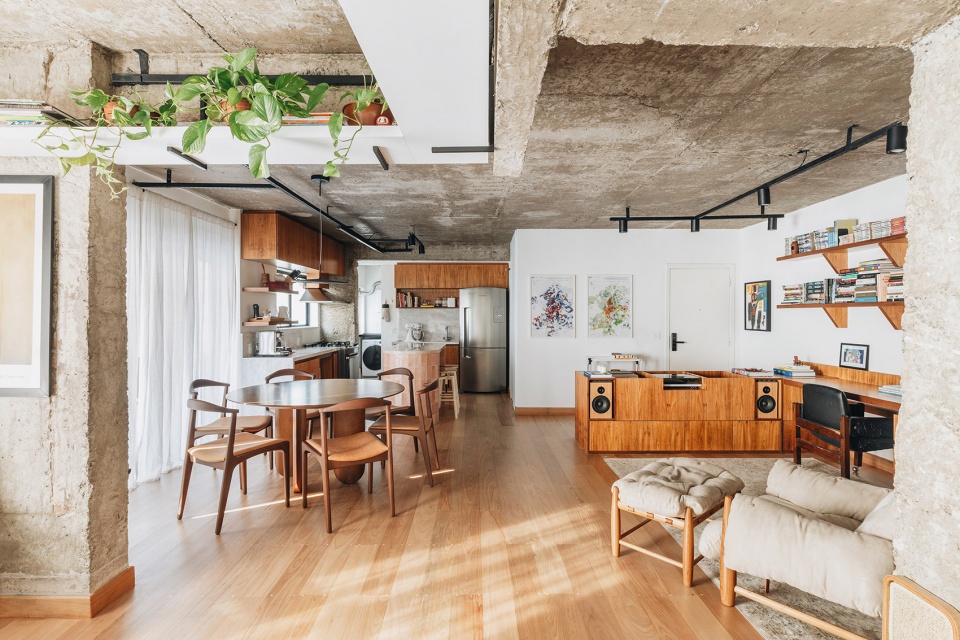 wt apartment by fj55 arquitetos