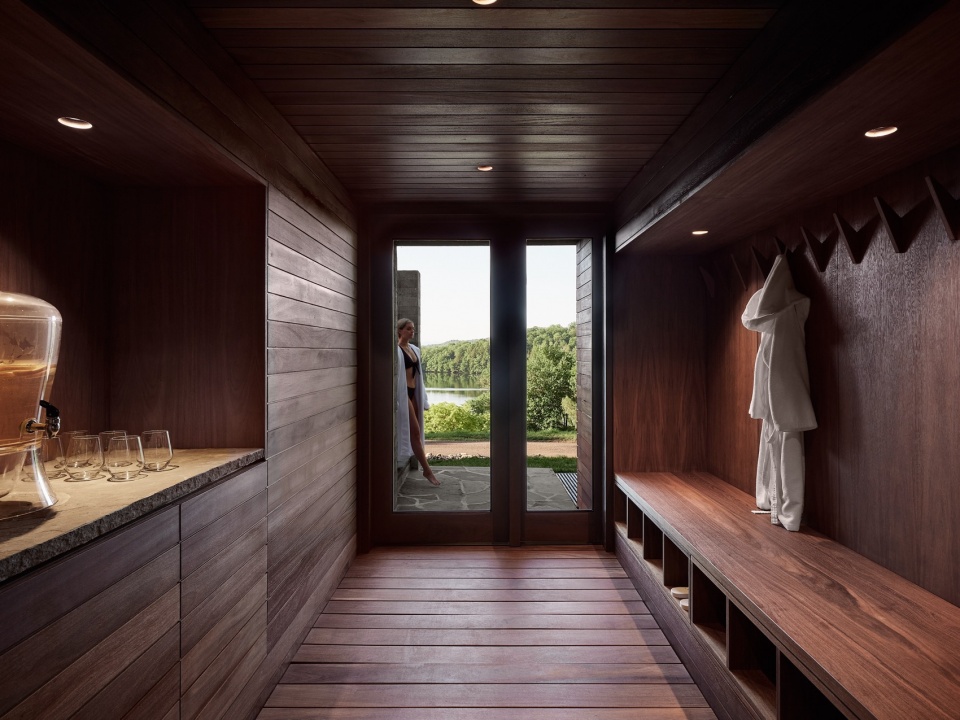 New Installations Celebrating Nature for BALNEA spa reserve thermale by MacKay Lyons Sweetapple Architects
