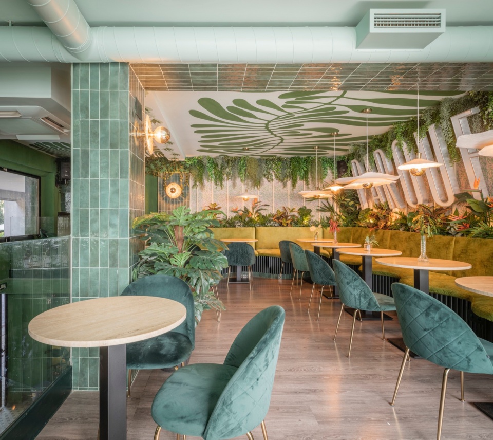 Parque Bar Botanico Madrid by OHIO Estudio fjc