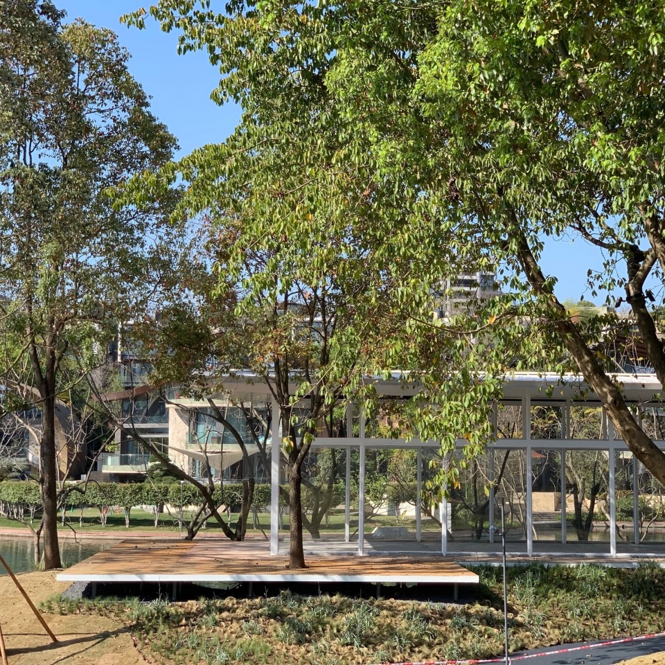 WX Building Design on CPI Island Luhu Lake by Palimpsest