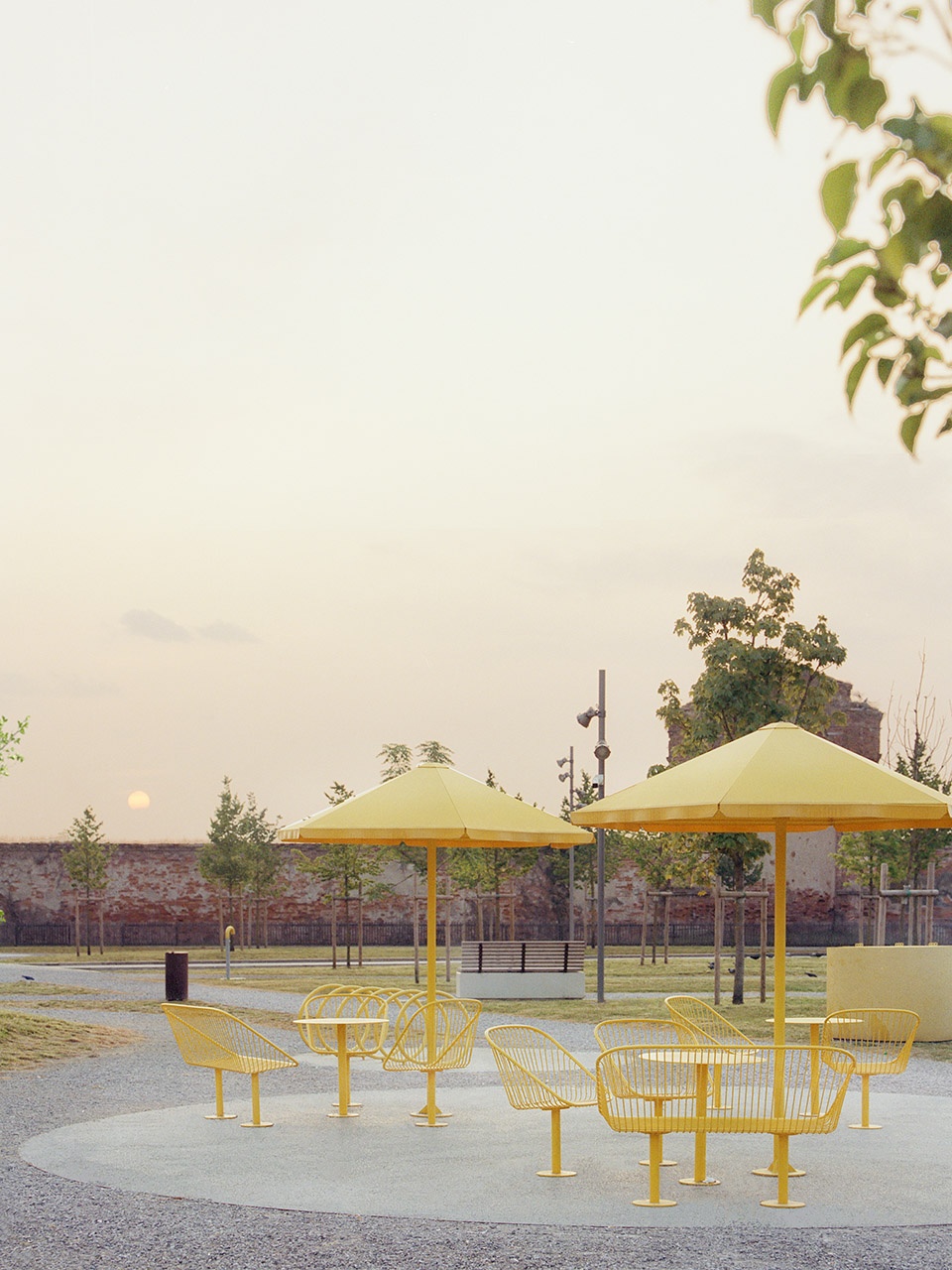 green kilometer new equipped urban park by ghisellini architetti