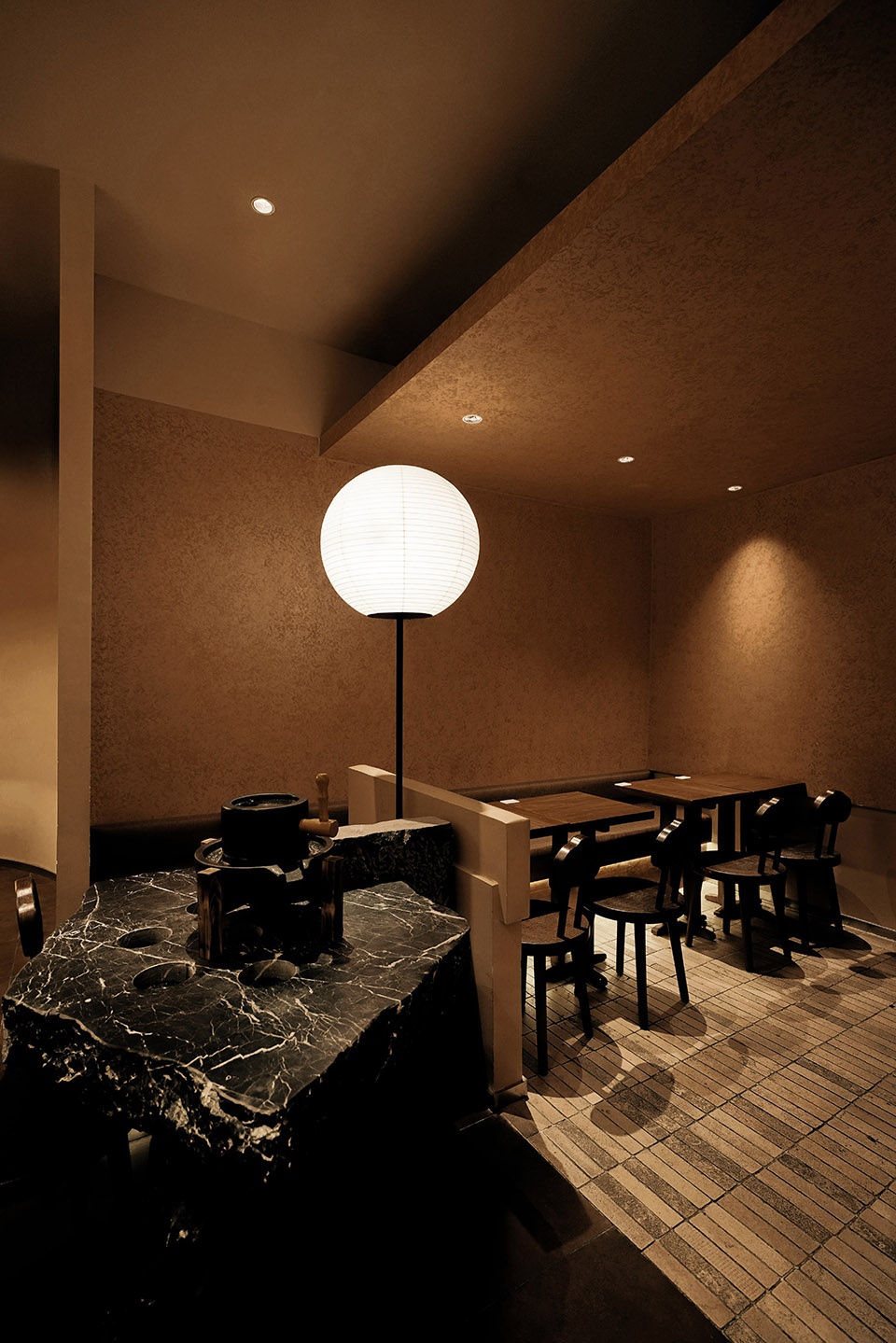 nanzhi dining space by reborn design