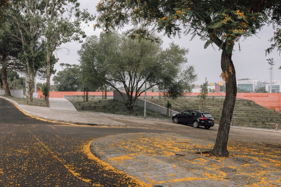 Laje Football Field by Miguel Marcelino