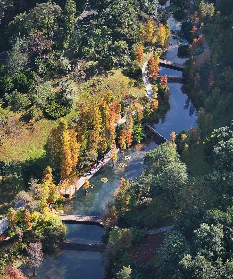 comprehensive landscape design for guangzhou yunxi botanical gardens environmental enhancement project by aecom