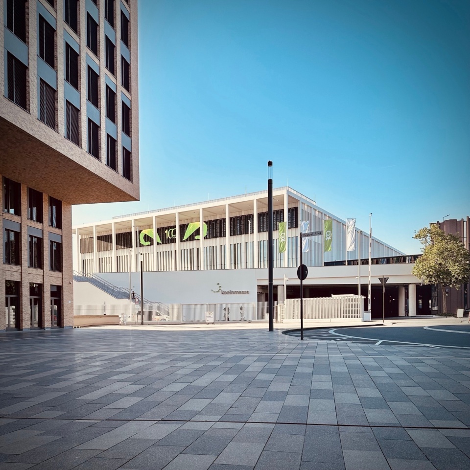 Confex Koelnmesse Cologne Trade Fair by JSWD Architekten