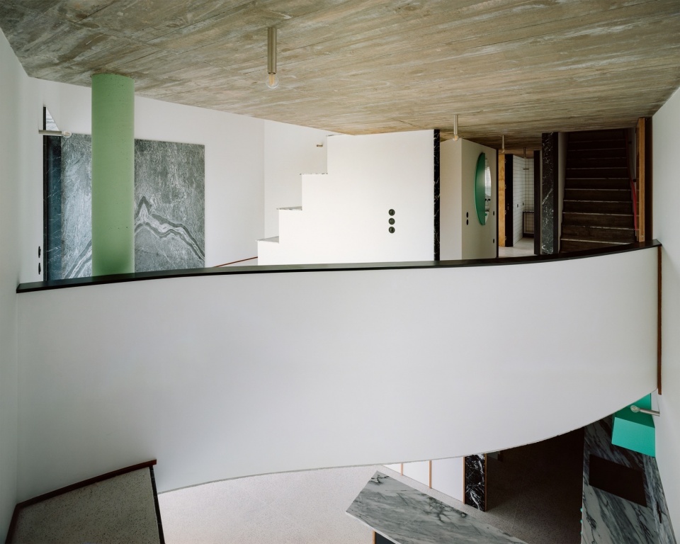 House with an inverted roof by fala
