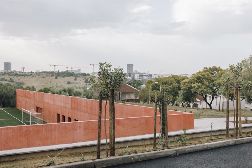 Laje Football Field by Miguel Marcelino
