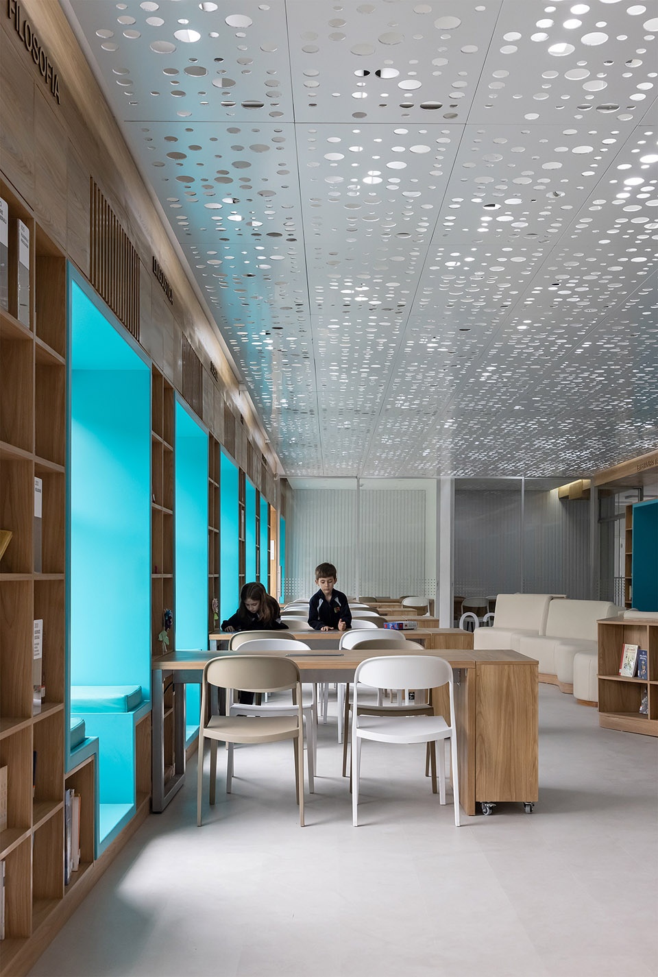 antonio raimondi college library by territorial